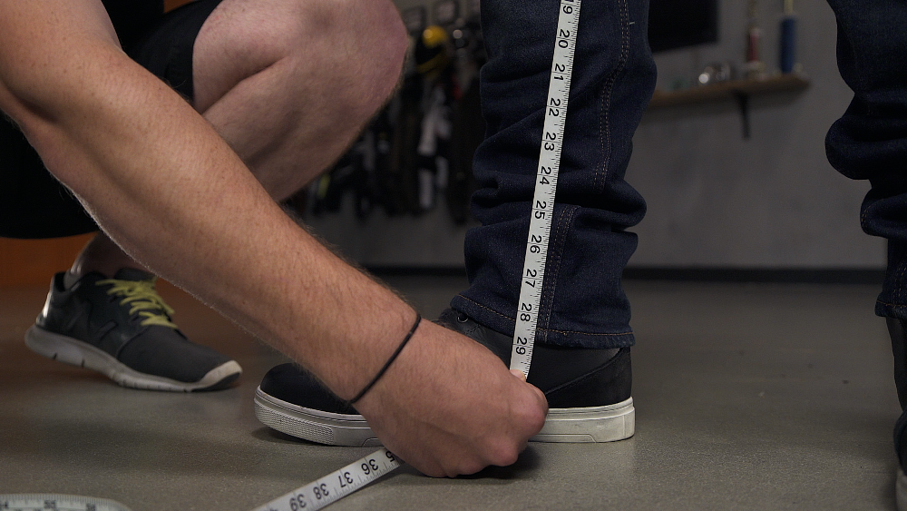 Measuring inseam