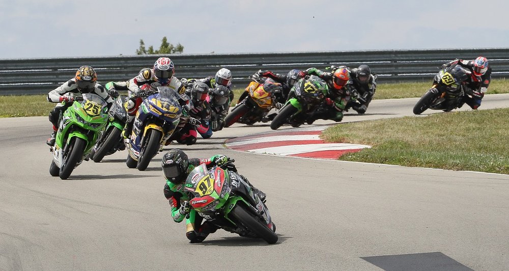 Rocco Landers leads Liqui Moly Junior Cup race