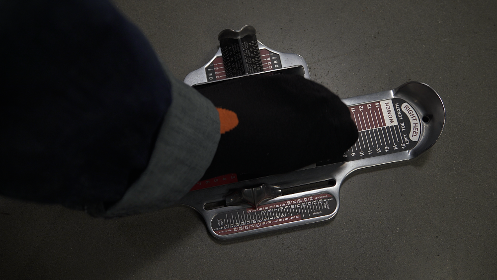 Motorcycle boot sizing