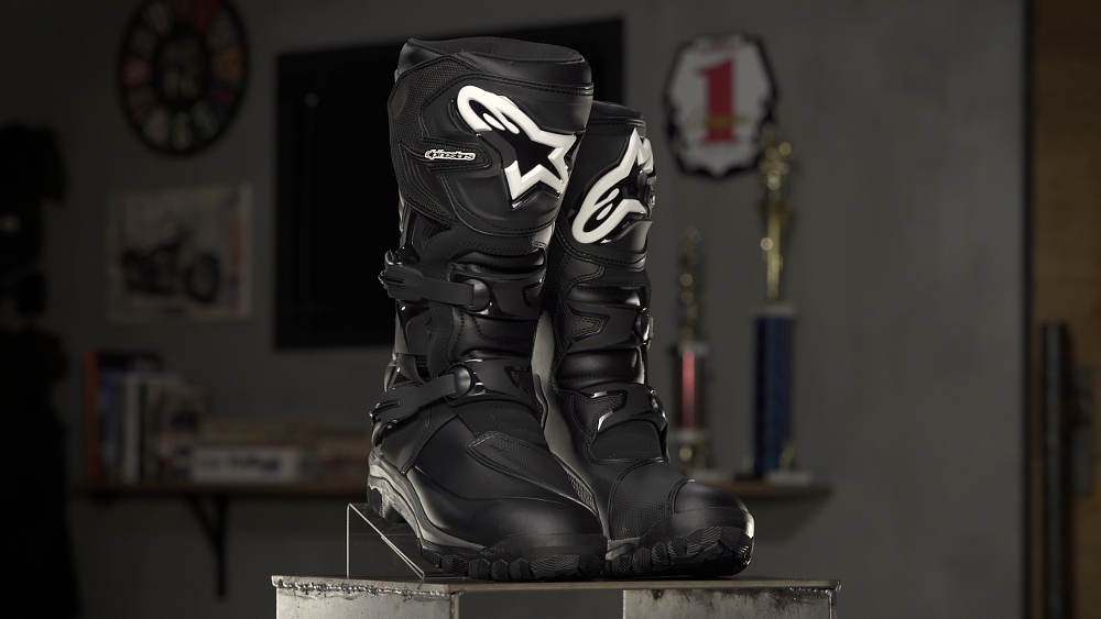 Motorcycle adventure boots