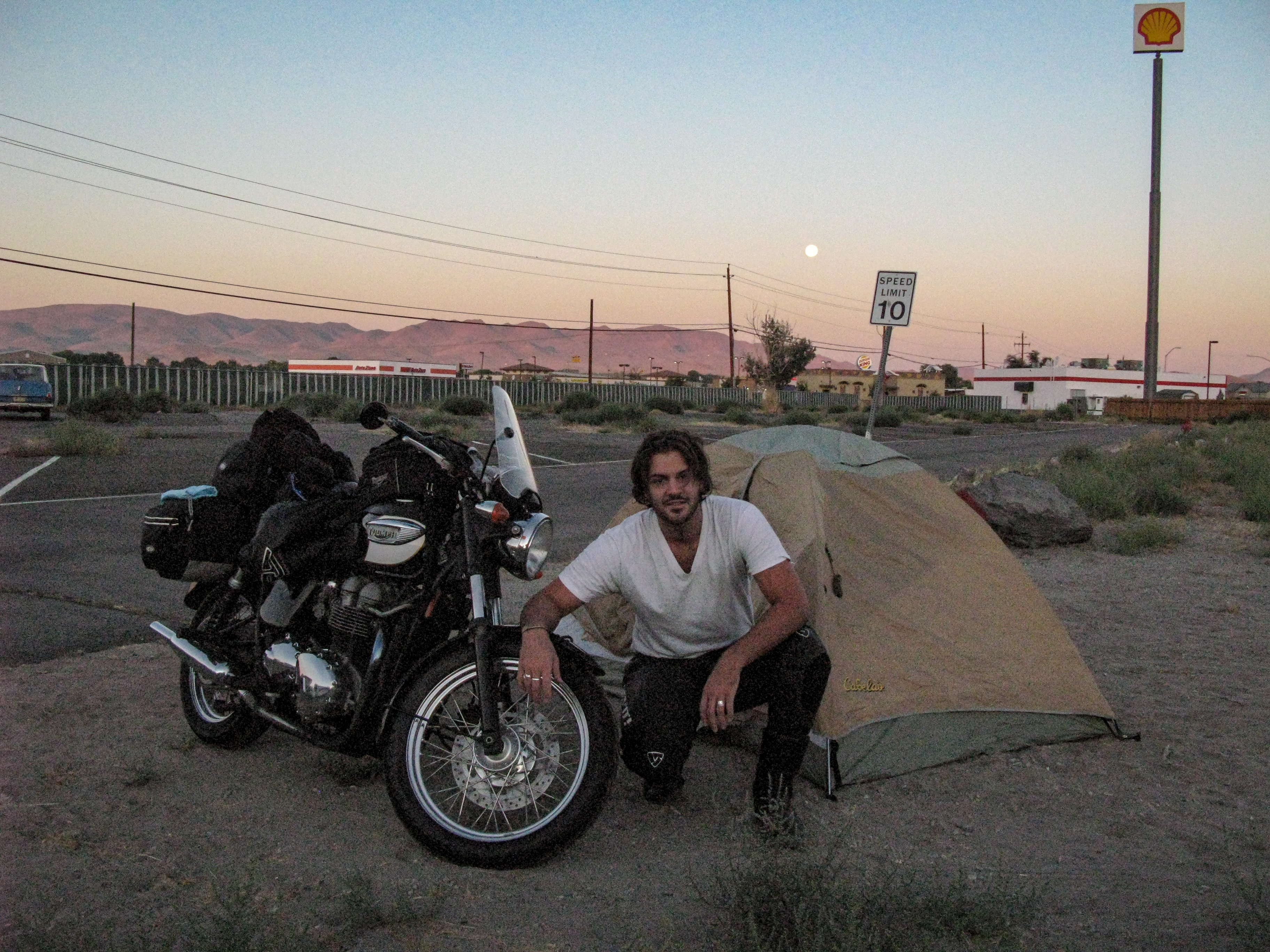 Spurgeon Dunbar Triumph Bonneville T-100 