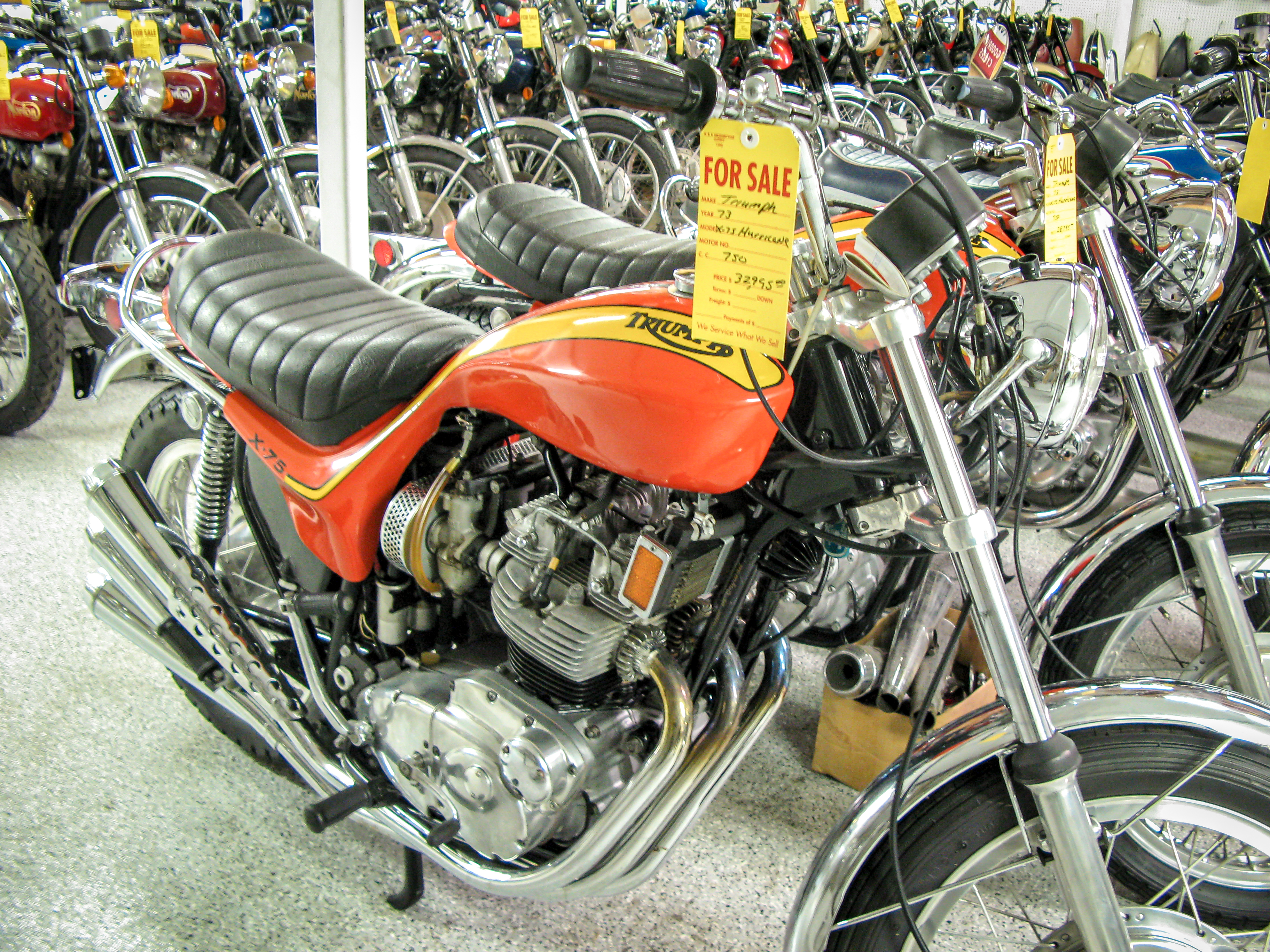 Baxter Cycle Triumph Hurricane 