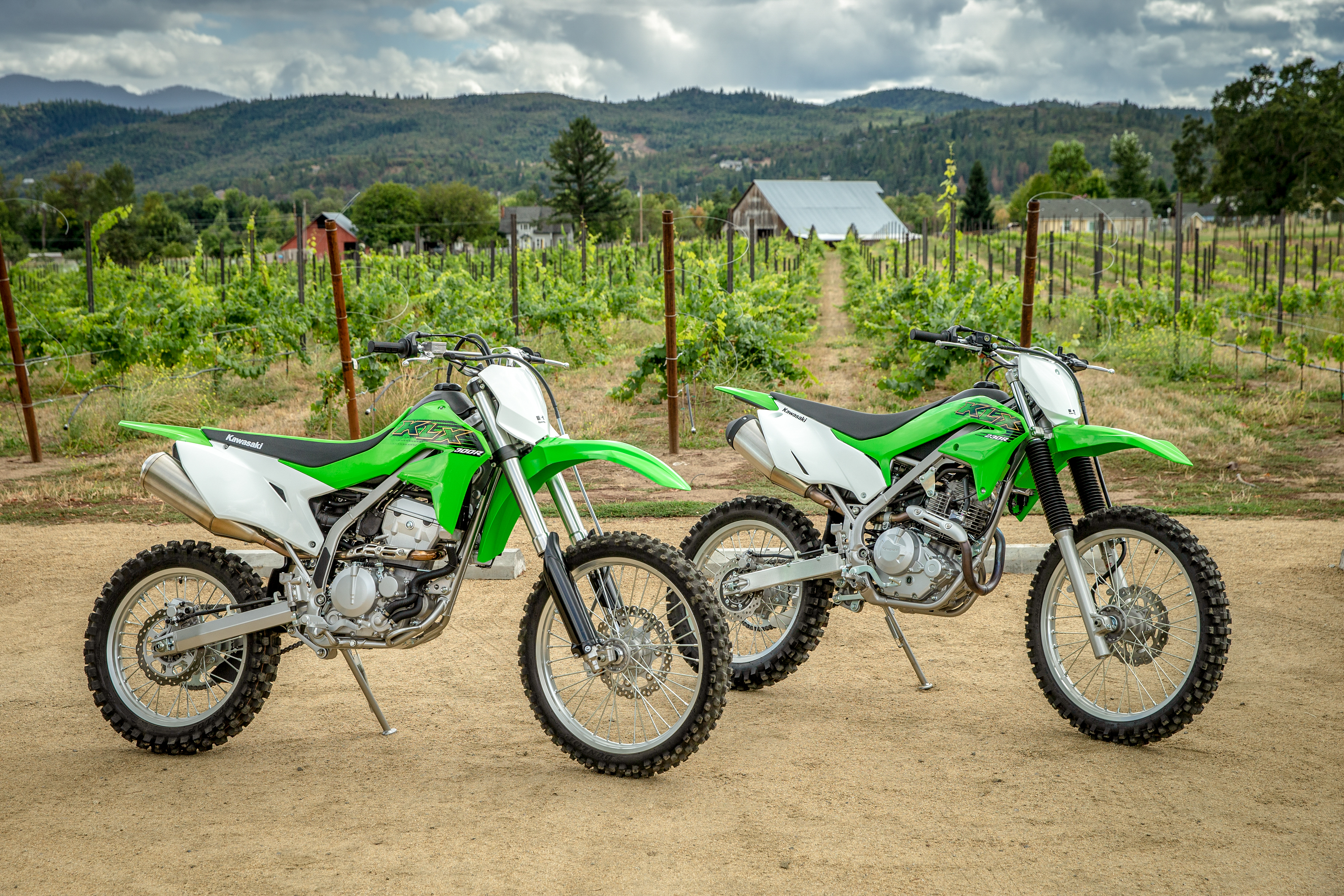 Kawasaki KLX230R and KLX300R First Ride Review