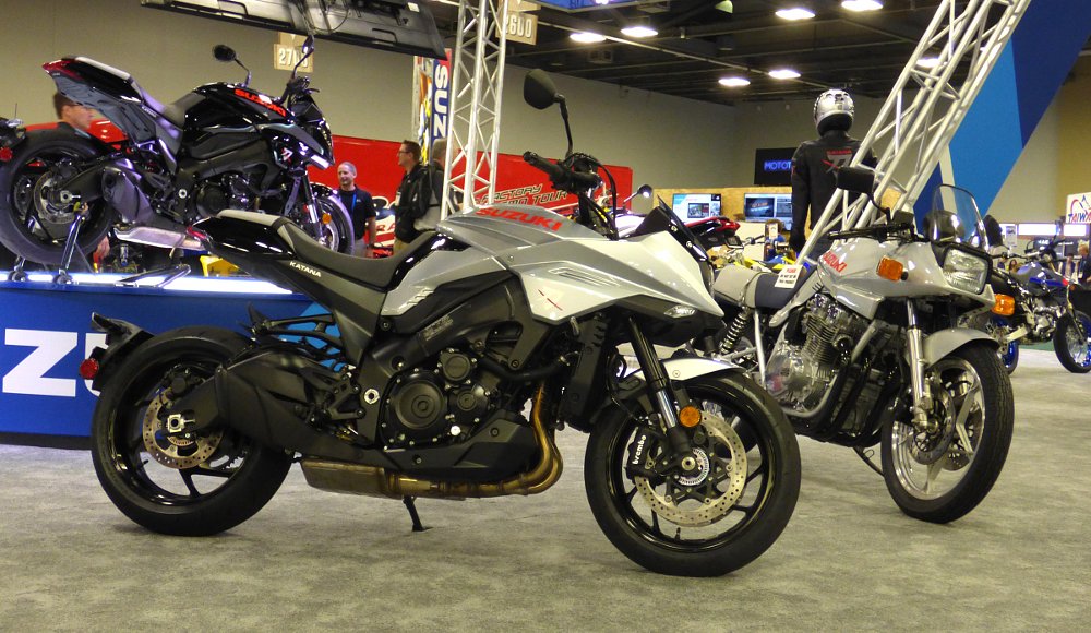 Suzuki Katana, old and new