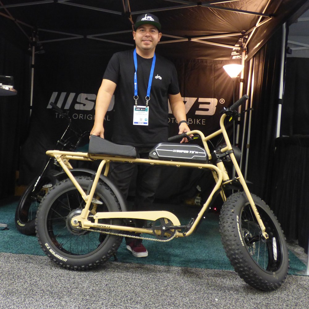 Andrew Palos and Super73-S1