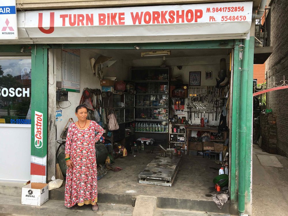 bike shop in Kathmandu