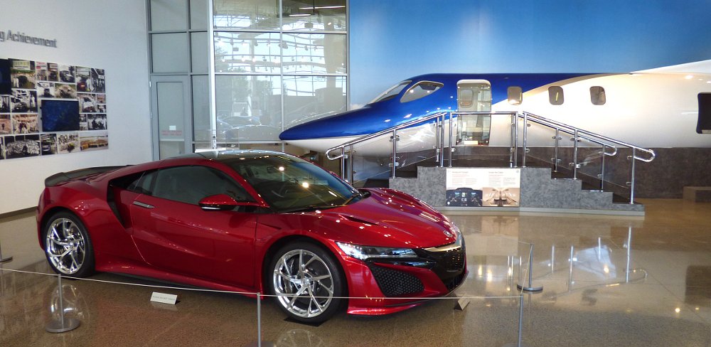 Acura NSX and HondaJet