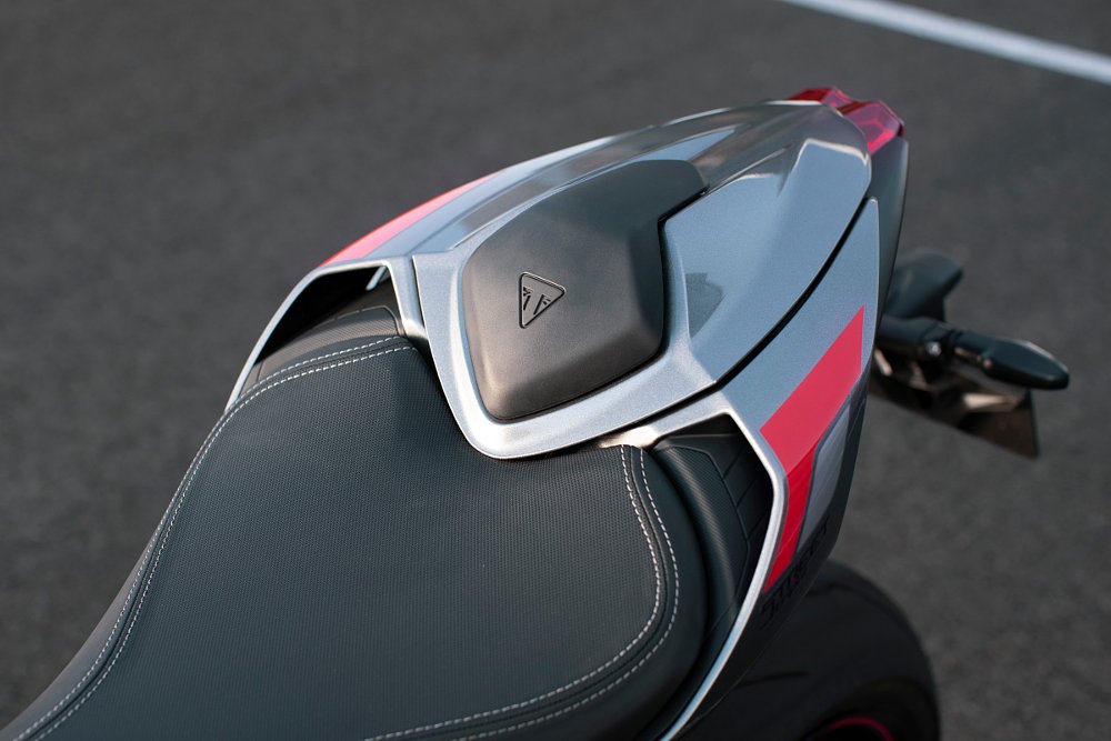 2020 Triumph Street Triple RS tail section