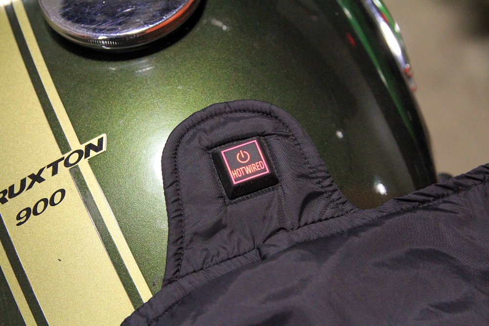 Heated motorcycle gear