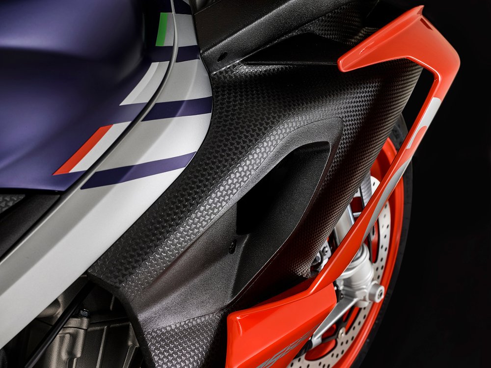 double fairing design on the RS 660