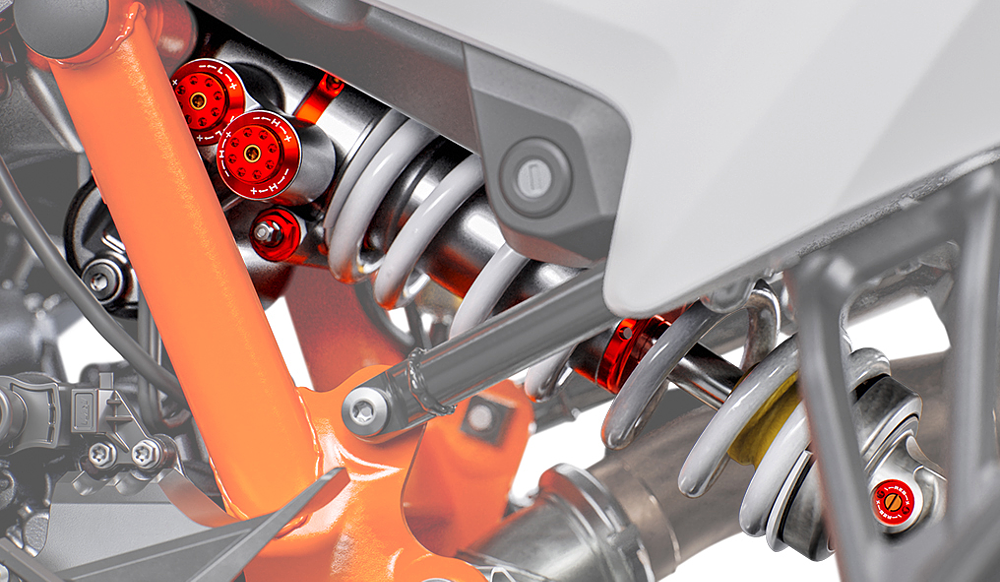 KTM 790 Adventure R Rally Suspension