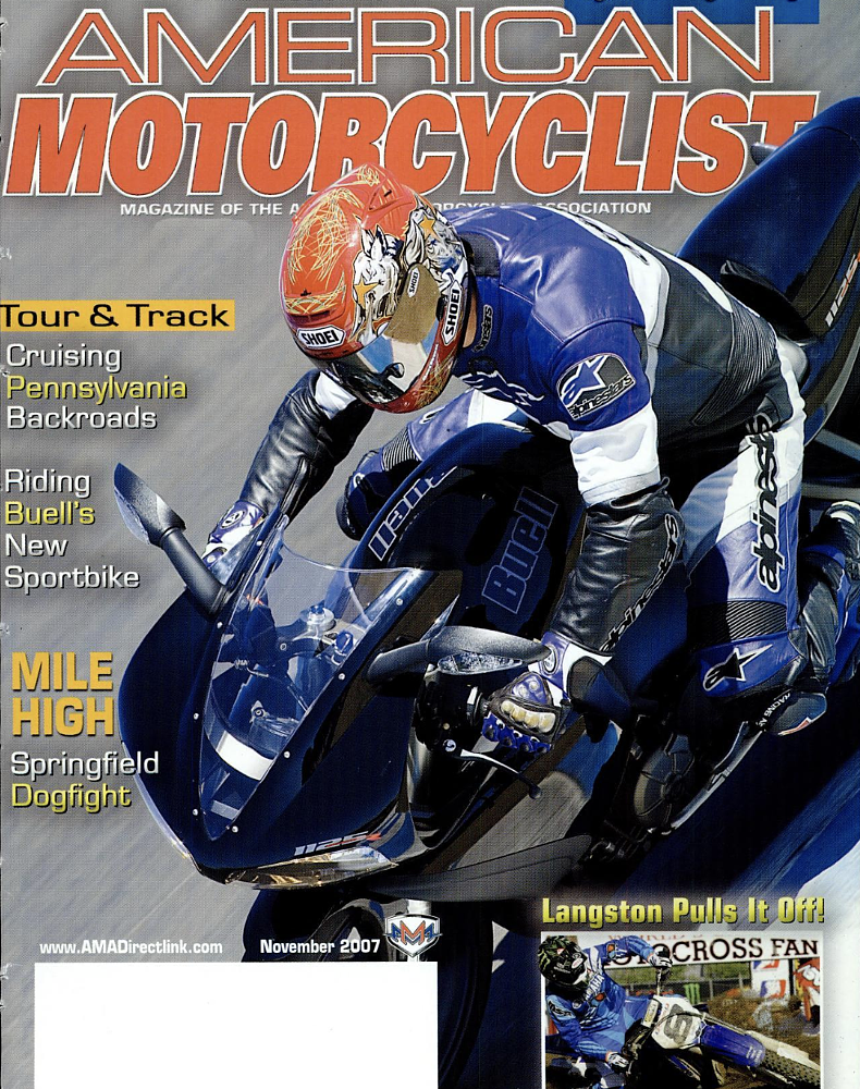 Lance Oliver on the Cover of AMA Magazine