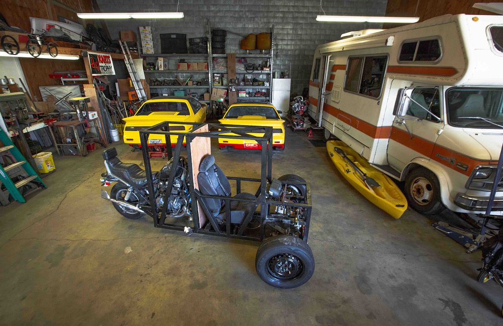 The home-built three-wheeler