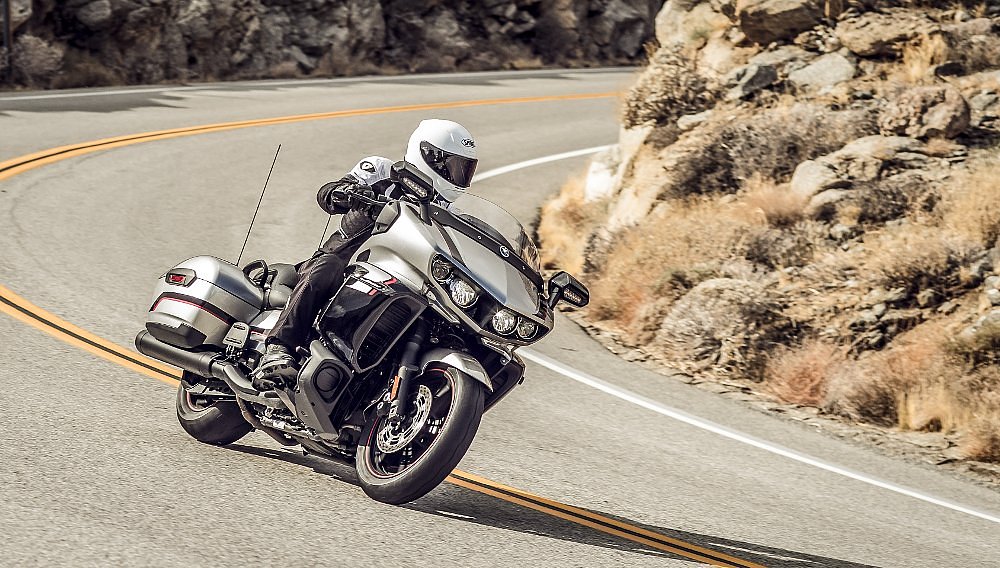 riding the Yamaha Star Eluder