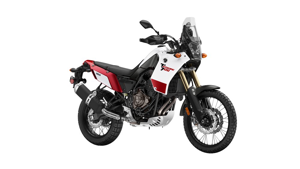 White Yamaha Tenere 700