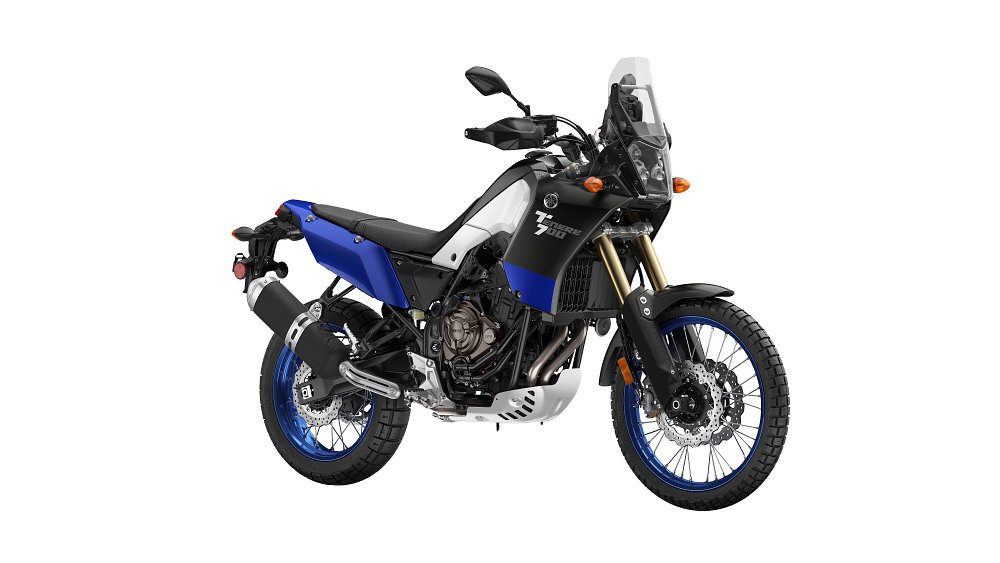 Blue Yamaha Tenere 700
