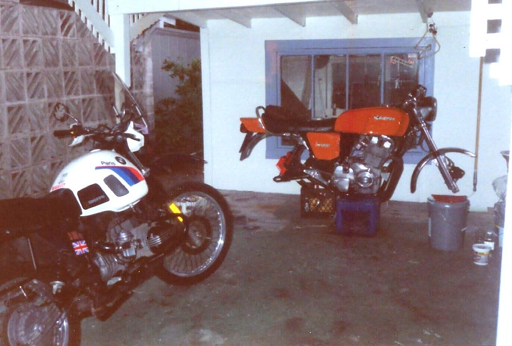 Laverda parked