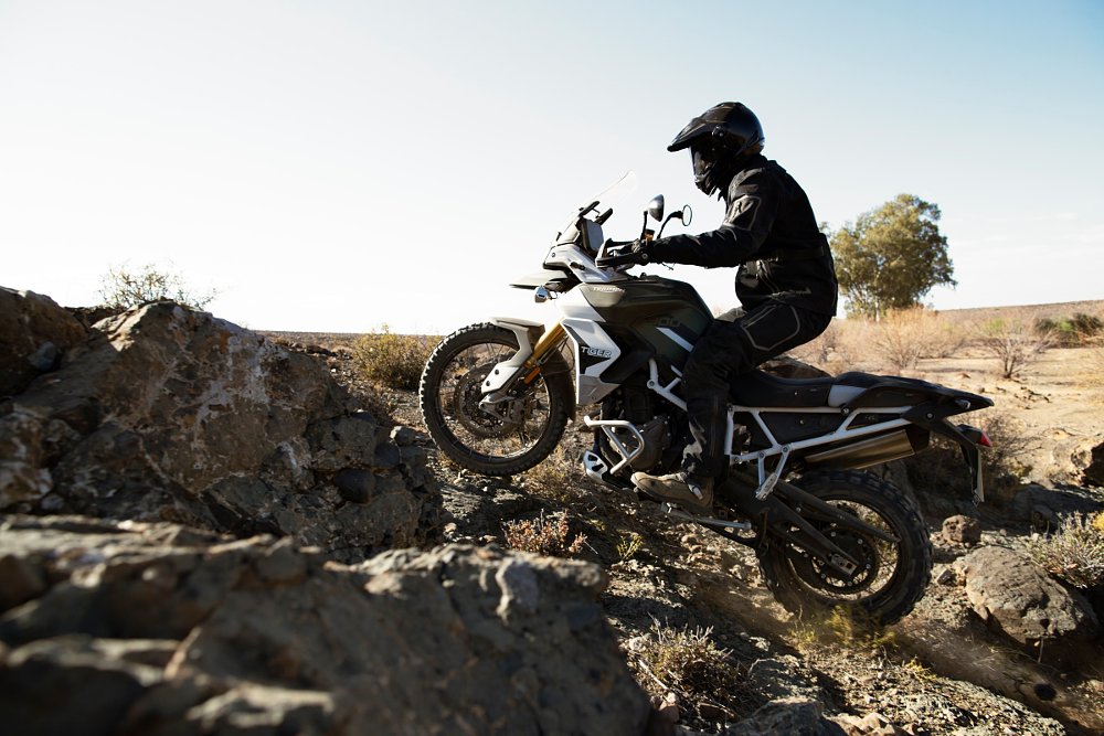 Riding the Triumph Tiger 900 Rally Pro in Africa