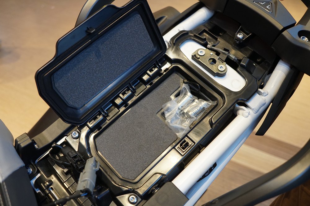 underseat phone storage