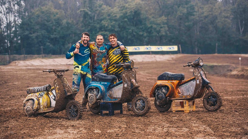 Ari, Zack and Pendez after the races