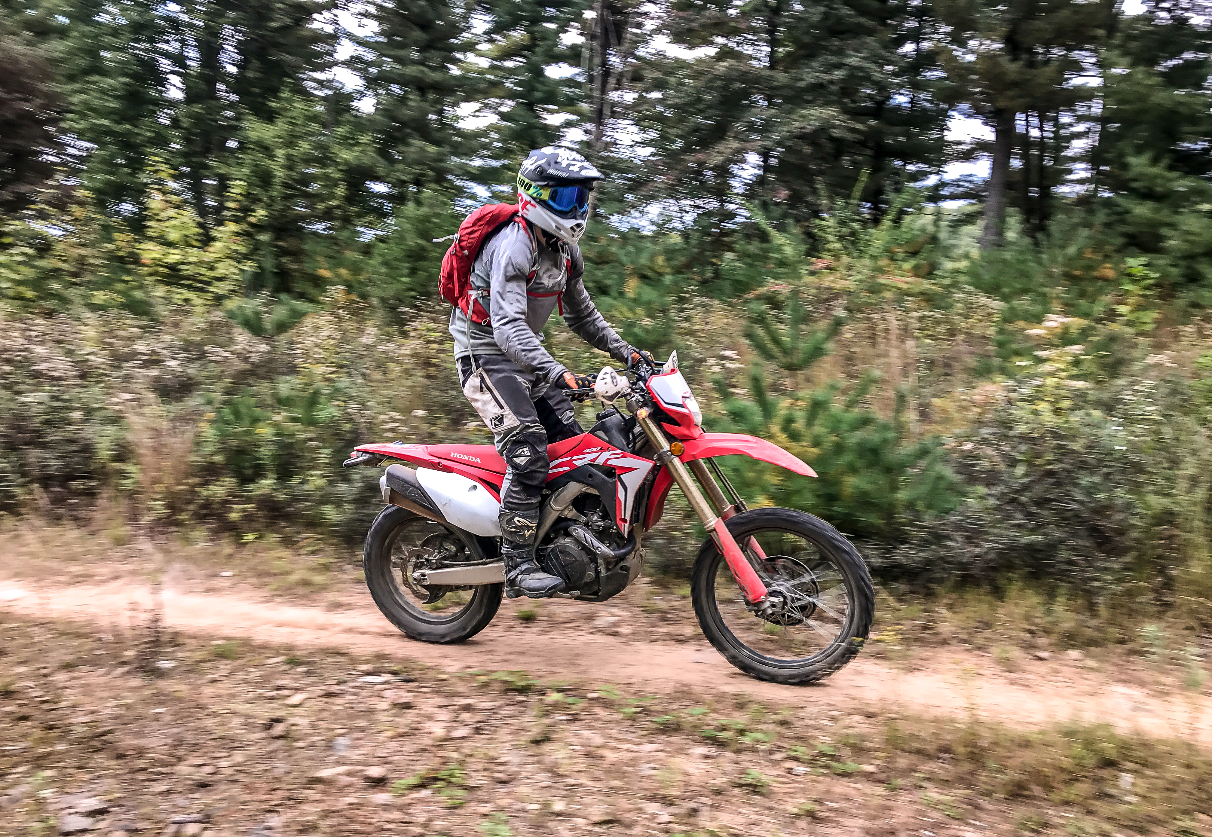 Brett Walling Honda CRF450L Bald Eagle State Forest