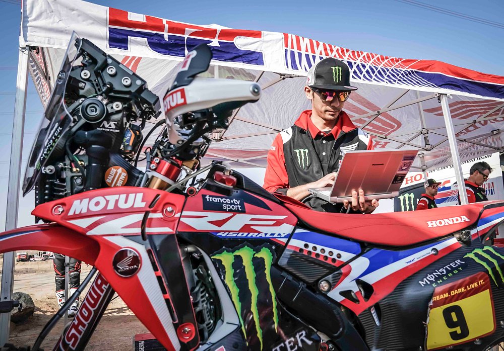 Dakar-winning Honda CRF450 Rally