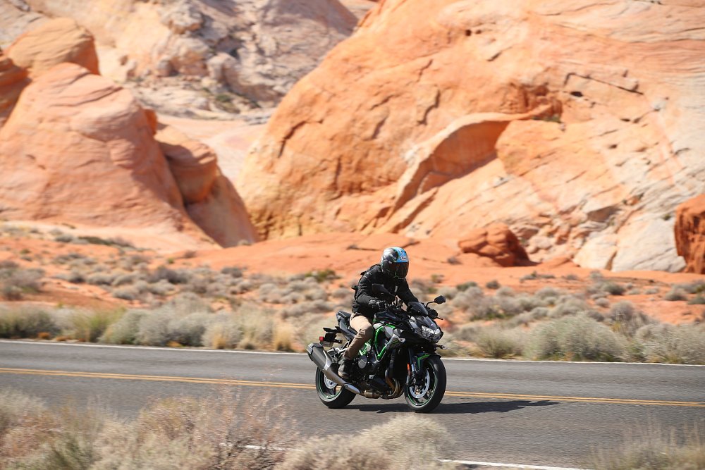Riding in the Valley of Fire State Park