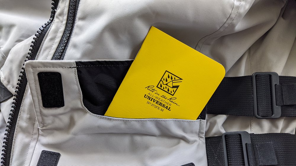 Rite in the rain log book