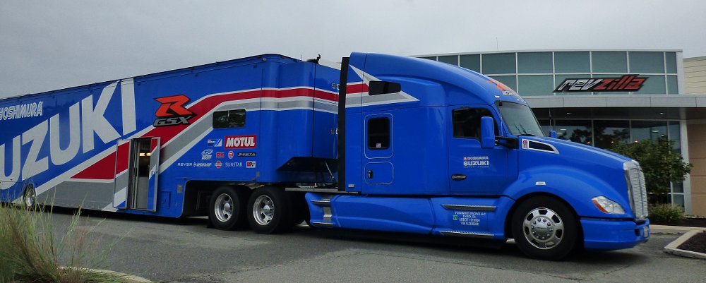 Yoshimura Suzuki team hauler