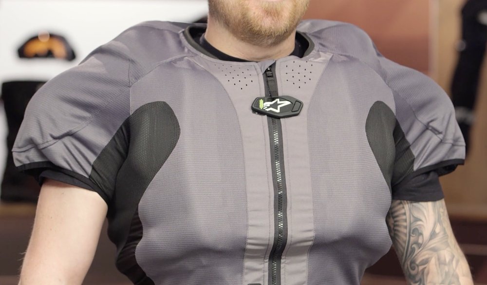 Alpinestars Tech-Air 5 airbag inflated