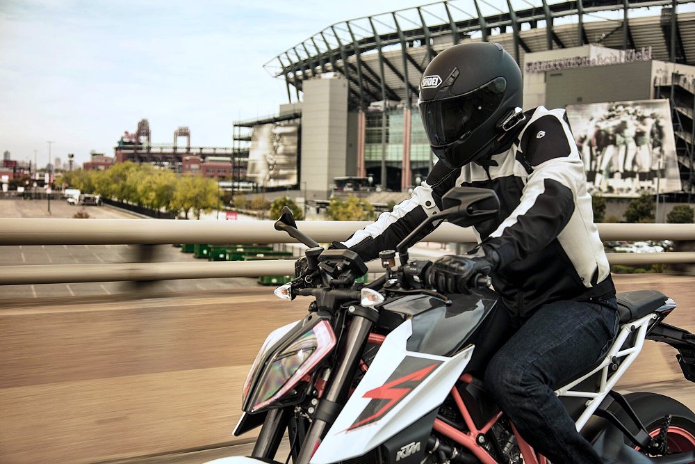 reax alta mesh textile jacket flows a ton of air but also has the added versatility of a removable waterproof liner.