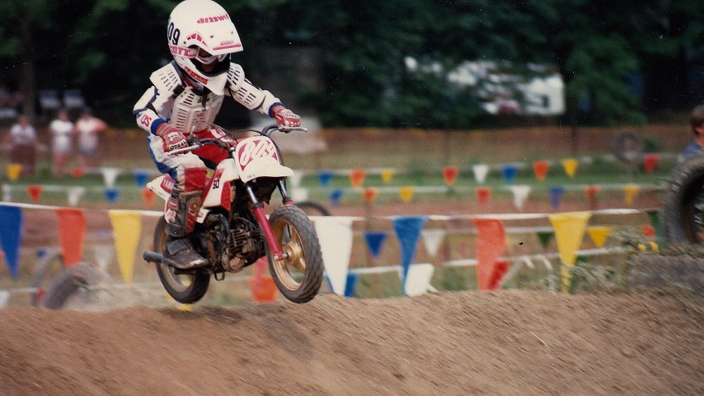 racing at Kenworthy's MX