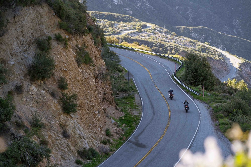 Royal Enfield Himalayan CSC RX4 paved mountain road