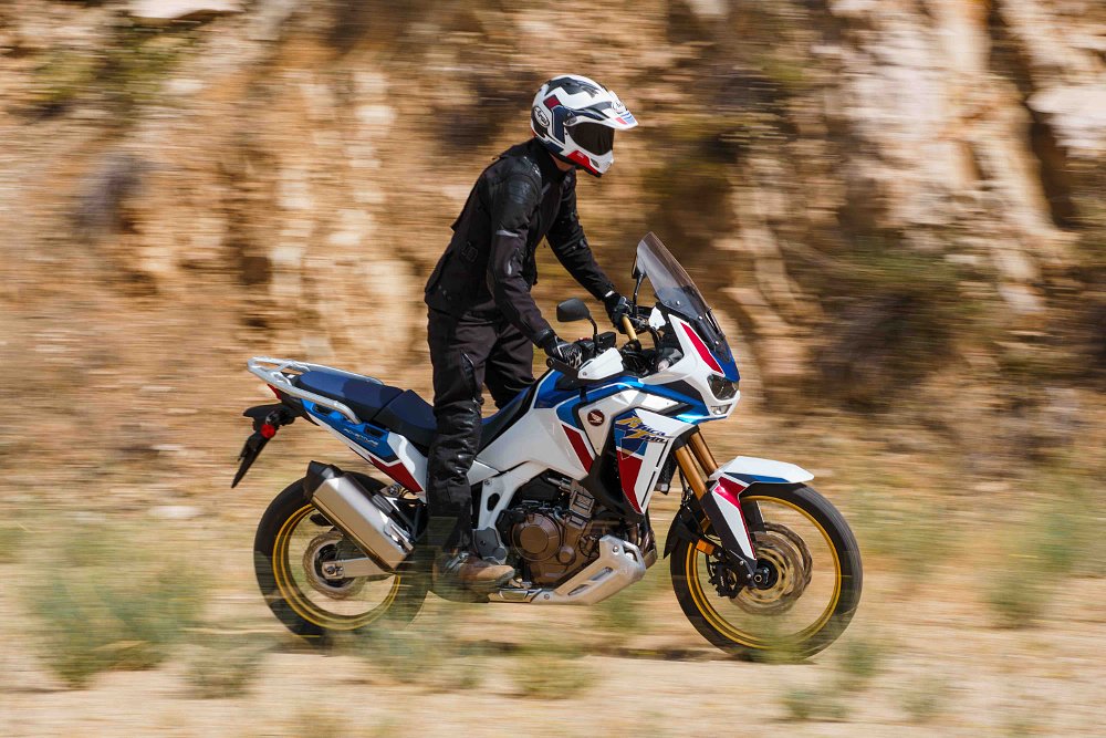 Honda Africa Twin dirt road