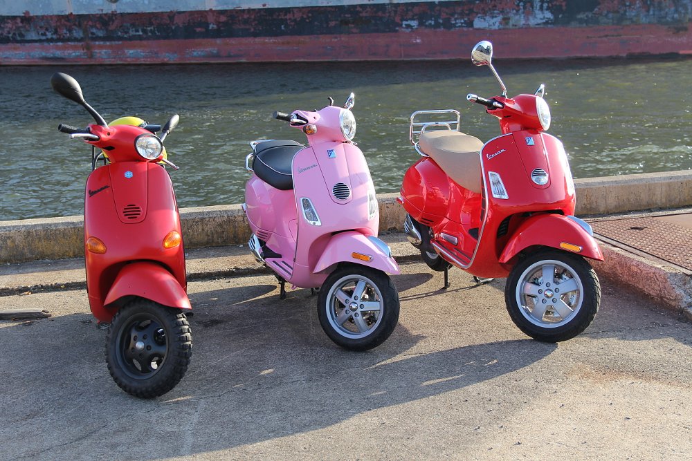 Vespa scooters