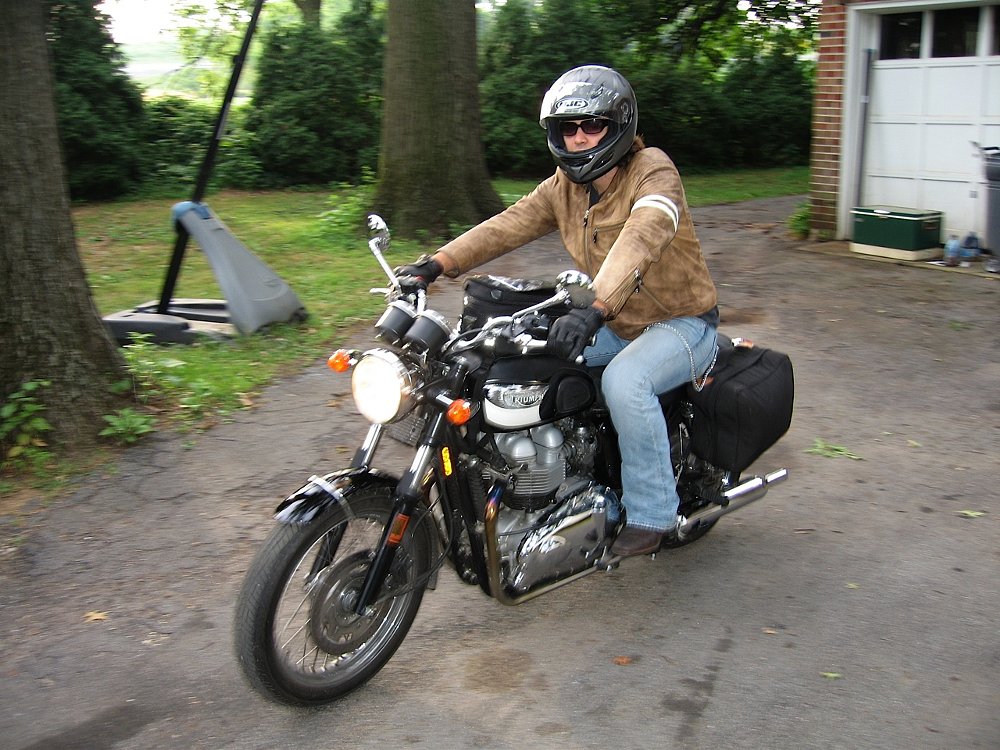 Spurgeon Dunbar Triumph Bonneville T-100