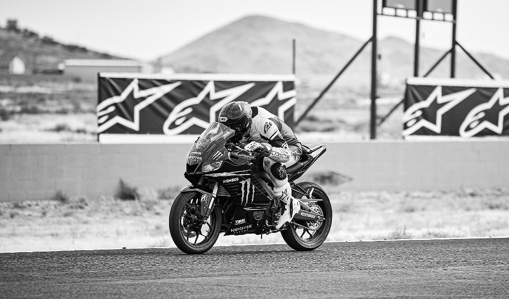 Shoei X-14 Full Face Helmet At Alpinestars Friends & Family Track Day