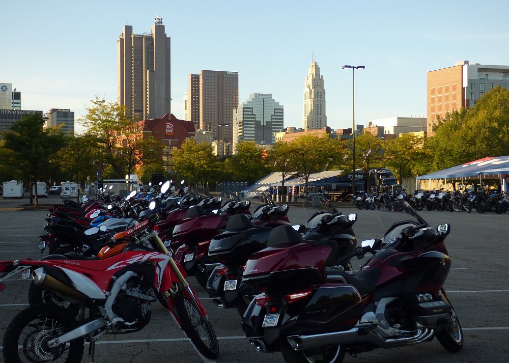 demo rides in downtown Columbus