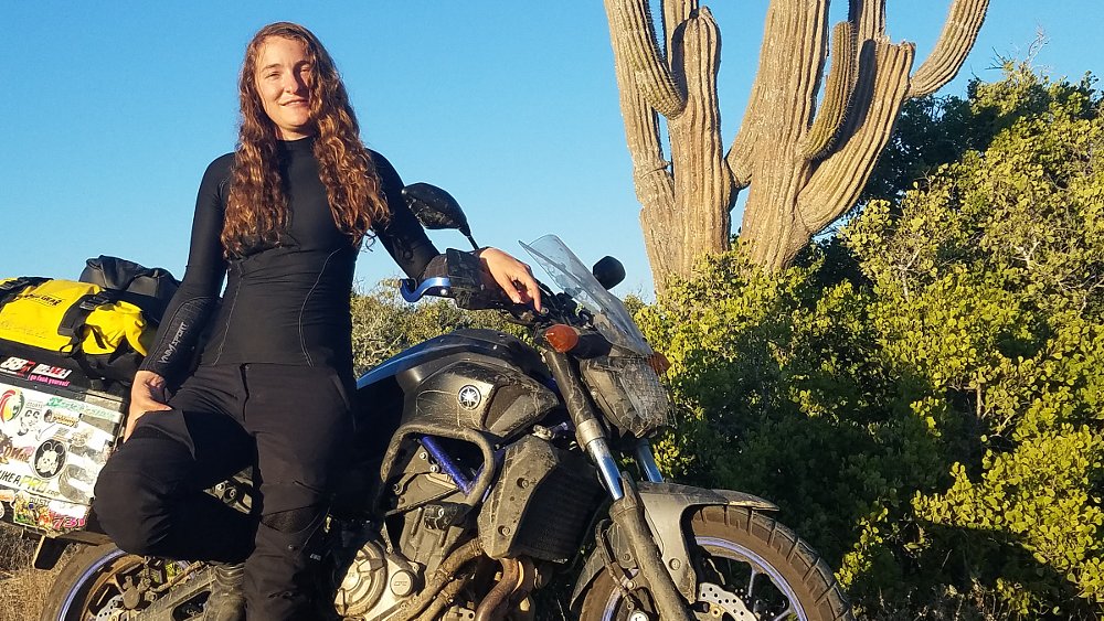 In the desert with the FZ-07