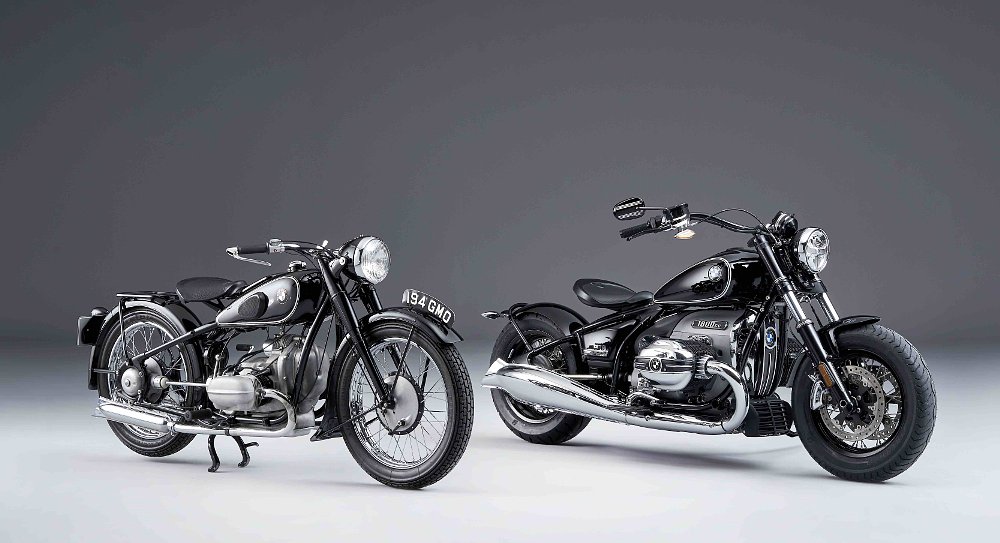 BMW R 18 and R5 vintage machine