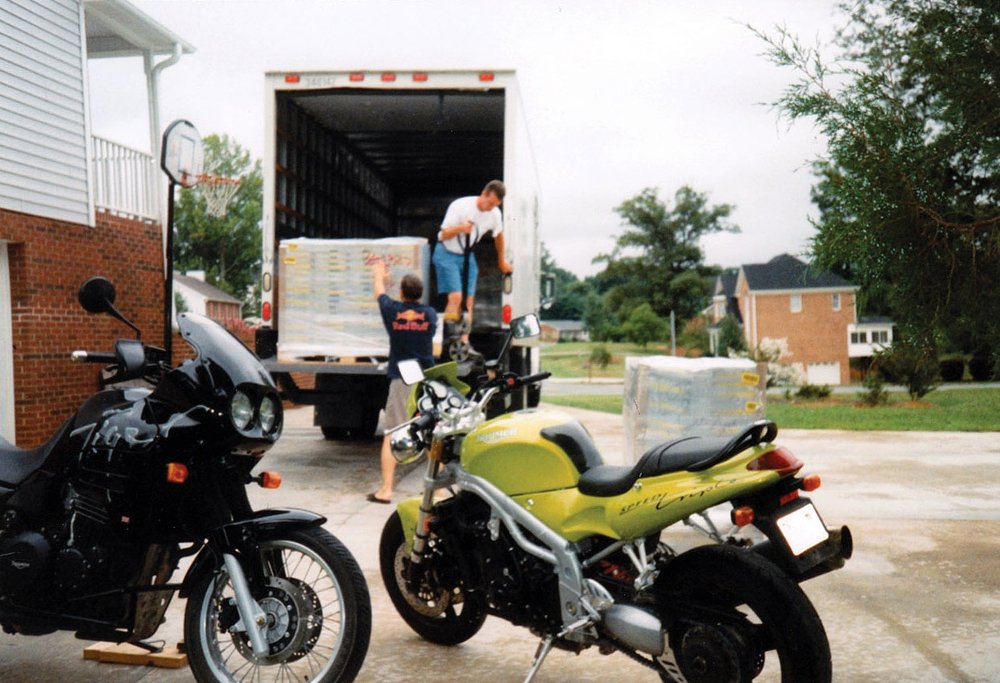 magazines being delivered to the Neuhauser house