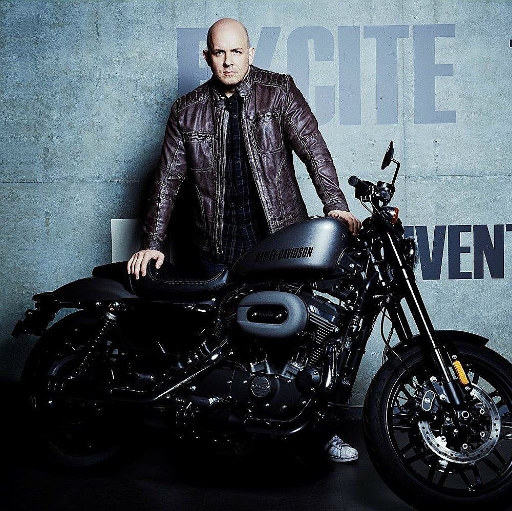 Greg Edwards' Harley-Davidson portrait