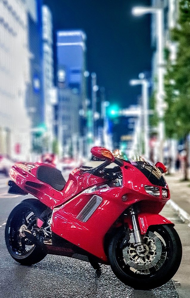 Honda NR on the street in Tokyo