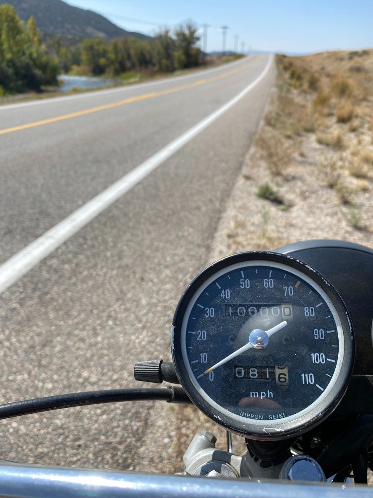 odometer at 10,000 miles