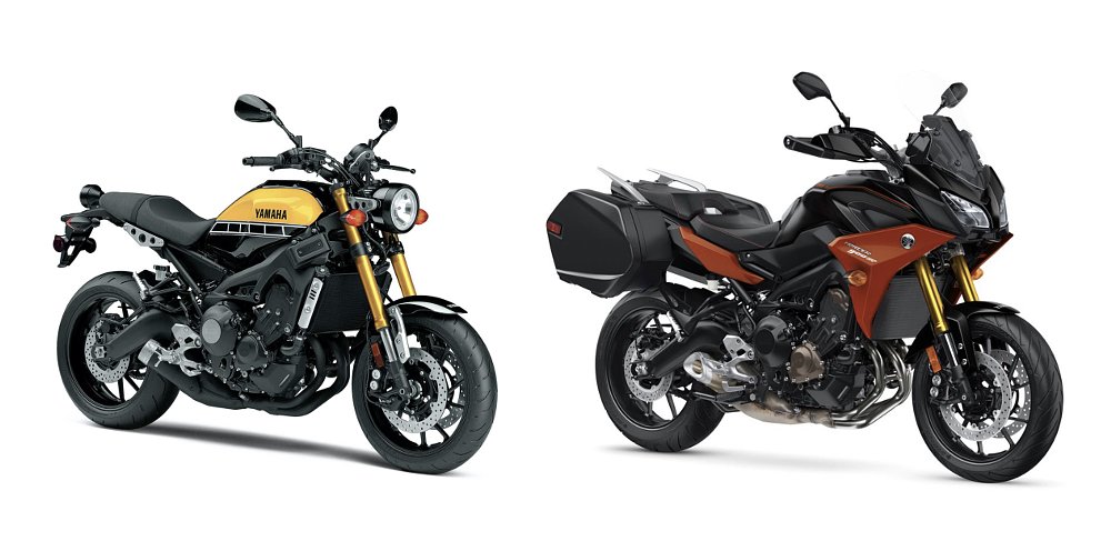 Yamaha XSR900 and Tracer 900 GT