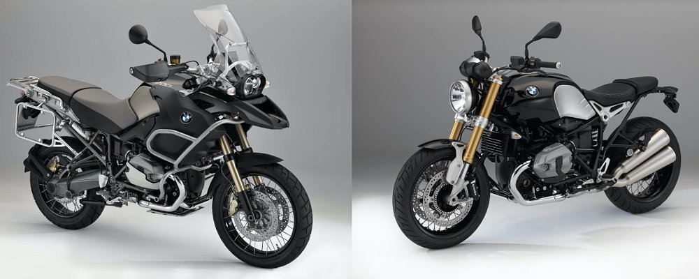 BMW R 1200 GS & R nineT