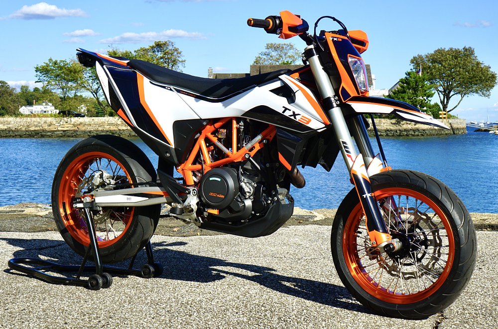 Tx3 in supermoto mode