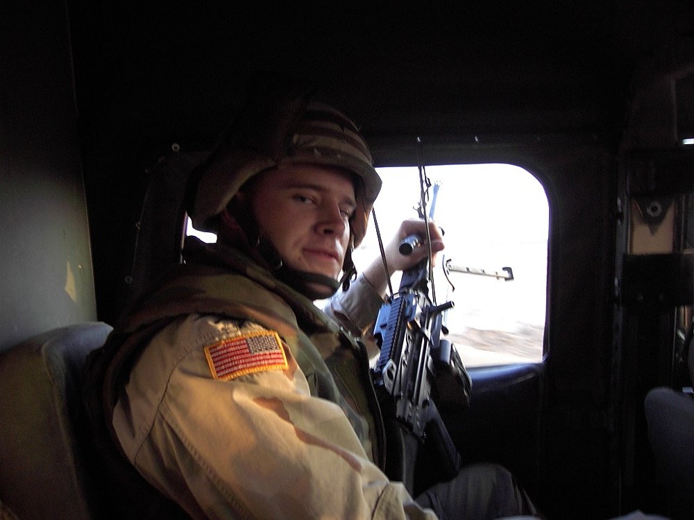 Drew on duty in Iraq