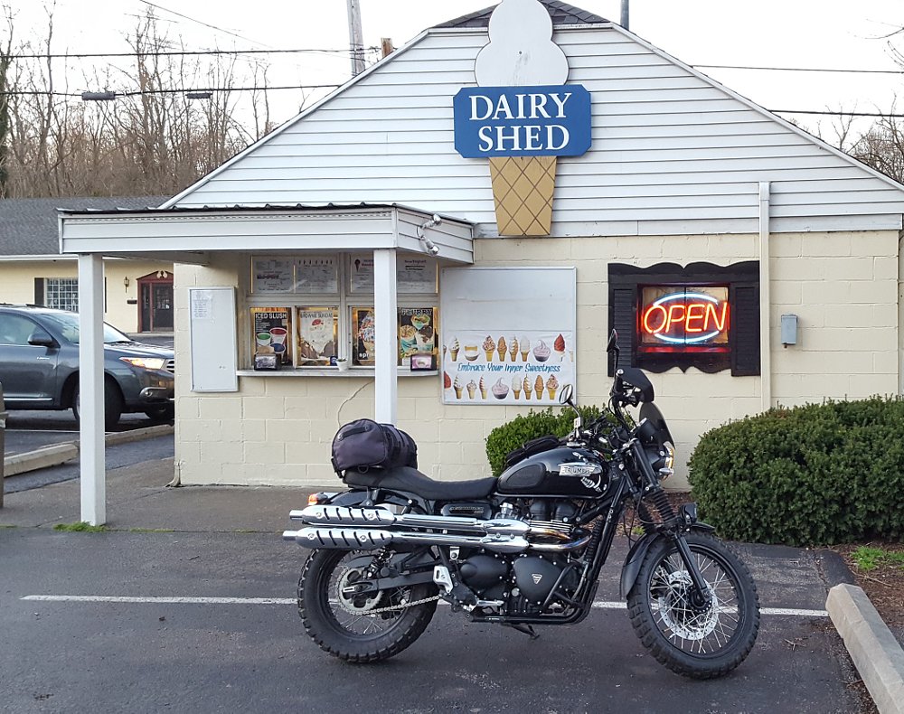 on the road in small towns