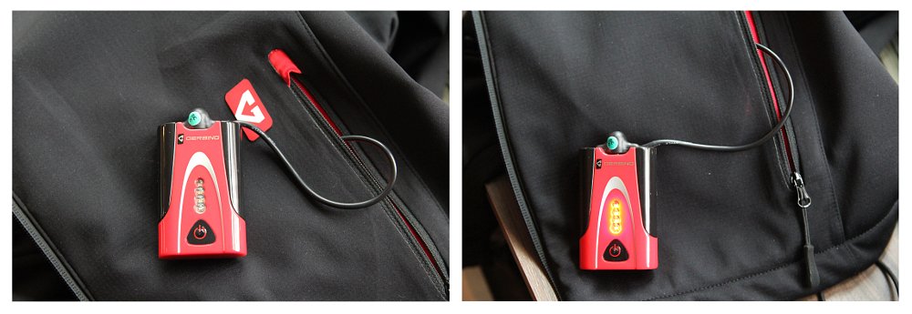 Gerbing's 7V heated battery is rechargable and can be utilized seperately from your motorcycle to power your heated gear.